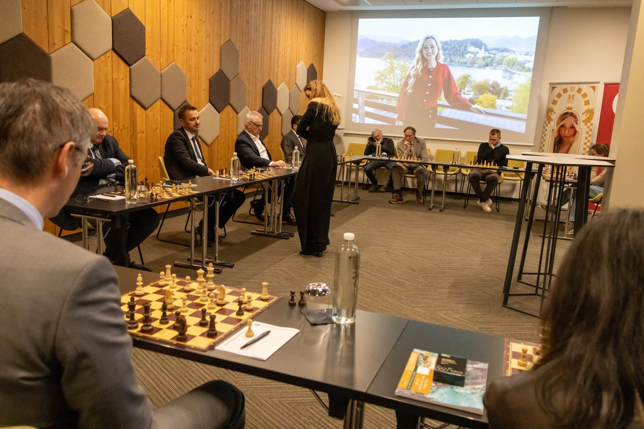 Simultaneous exhibition at Bled Chess Festival 2026