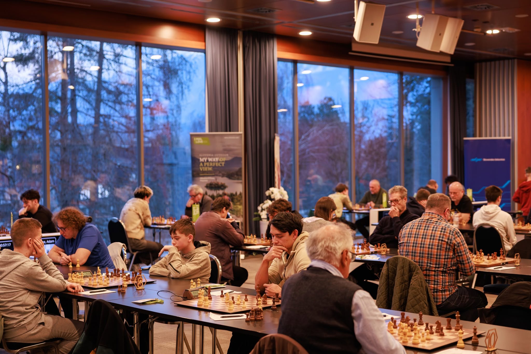 Bled Chess Festival 2026 playing hall